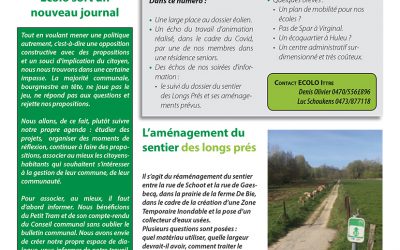 Ittre en l’an vert – Avril 2021